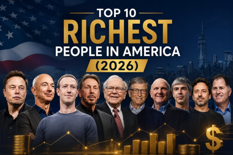 Top 10 Richest People in America (2026)